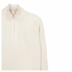 Alex Half Zip Knitted Sweater U029 Moonbeam