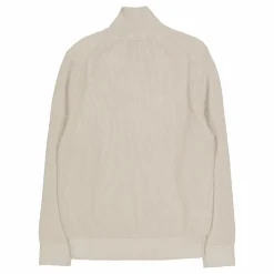 Alex Half Zip Knitted Sweater Moonbeam