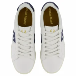 B721 Lthr Perf/branded Snow White