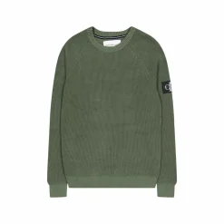 Badge Easy Sweater Llp - Thyme