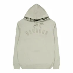 Barbour Prep Logo Hood Gy78 Forest Fog