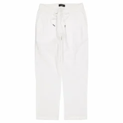 Barcelona Cotton / Linen Pants White 02
