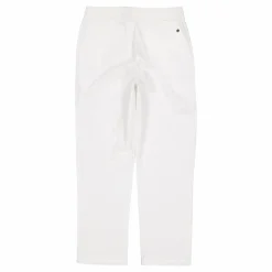 Barcelona Cotton / Linen Pants White 02