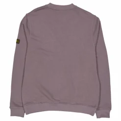 B.intl Outline Badge Crew Plum Grey