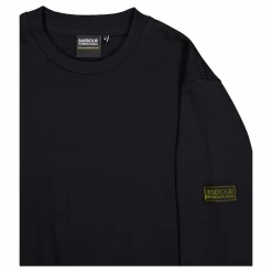 B.intl Outline Badge Crew Black