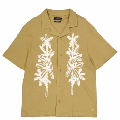 Bowling Charlie Structured Shirt Dark Khaki