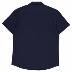 Bowling Julius Seersucker Shirt Navy