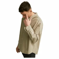 Boxy Linen Shirt Greige