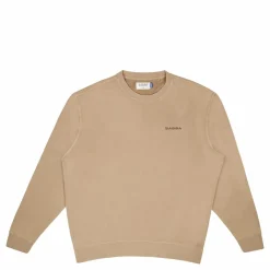 Bruce Boxy Sweat Cobblestone