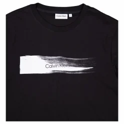 Brush Logo T-shirt Beh-ck Black