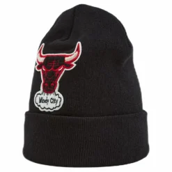 Bulls Chenille Logo Cuff Knit
