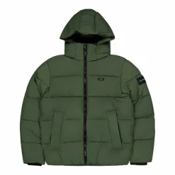 Calvin Klein Crinkle Nylon Quilt Jacket Llp - Thyme