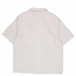 Calvin Klein Linen Cotton Cuban S/s Shirt Ace