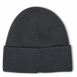 Calvin Klein Monogram Rubber Patch Beanie Prc - Industrial
