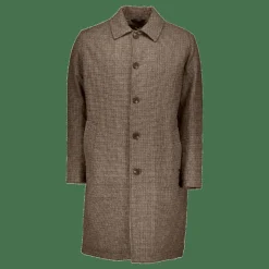 Carlos Check Coat Dark Khaki/deep Green Check