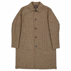 Carlos Check Coat Dark Khaki/deep Green Check
