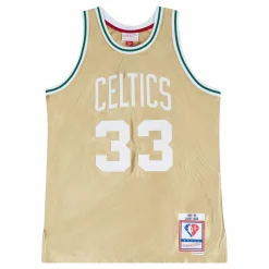 Celtics Nba 75th Gold Swingman Bird