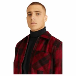 Check Zip Overshirt