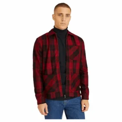 Check Zip Overshirt
