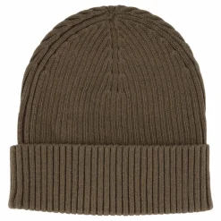 Classic Cotton Rib Beanie Pav Brindle
