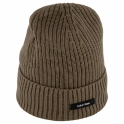 Classic Cotton Rib Beanie Pav Brindle