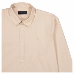Cotton / Linen Shirt L/s Khaki