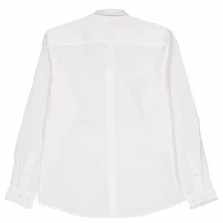 Cotton / Linen Shirt L/s White 02