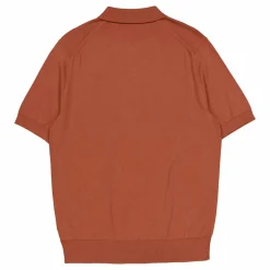 Cotton Knitted Shirt Cinnamon