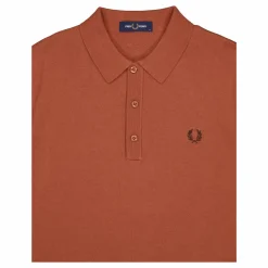 Cotton Knitted Shirt Cinnamon