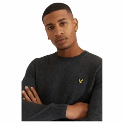 Cotton Merino Crew Jumper Marl