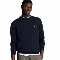 Cotton Merino Crew Neck Jumper Z271 Dark Navy