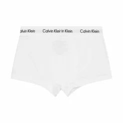 Cotton Stretch 3P Low Rise Trunk White