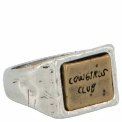 Cowgirl Club Ring Silver