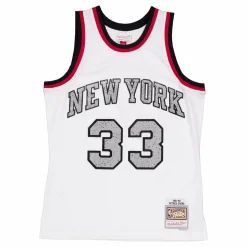Cracked Cement Swingman Jersey White