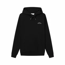 Crew Hoodie Black/light Ivory