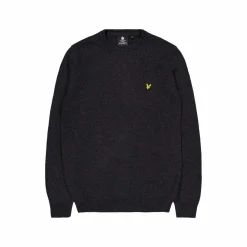 Crew Neck Lambswool Blend Jump 398 Marl