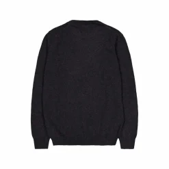 Crew Neck Lambswool Blend Jump 398 Marl