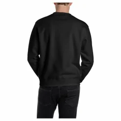 Crew Neck Sweatshirt 098 Black
