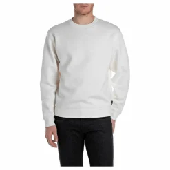 Crew Neck Sweatshirt 011 Natural White