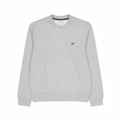 Crew Neck Sweatshirt Cca Silver Chine