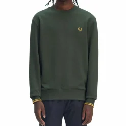 Crew Neck Sweatshirt Court Green