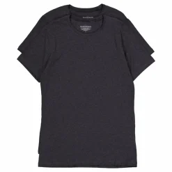 Crew-neck 2-pack Dark Grey Melange