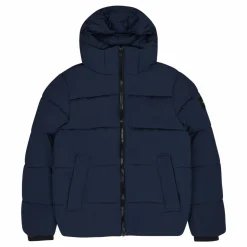 Crinkle Nylon Puffer Jacket