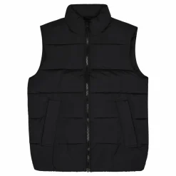 Crinkle Nylon Puffer Vest Beh