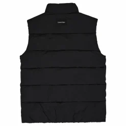 Crinkle Nylon Puffer Vest Beh