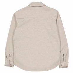 Dean Bonded Overshirt Soft Sand Melange