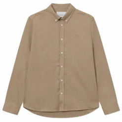 Desert Reg Shirt Dark Sand Melange