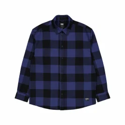 Dr. Denim Frank Shirt An7 Indigo Check