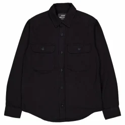 Dyed Canvas Skyler Shirt 1 Black