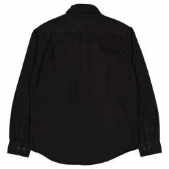 Dyed Canvas Skyler Shirt 1 Black
